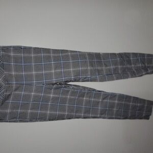 Jules & leopold black and blue plaid pants size XS